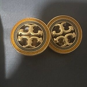 Tory Burch clip on earrings